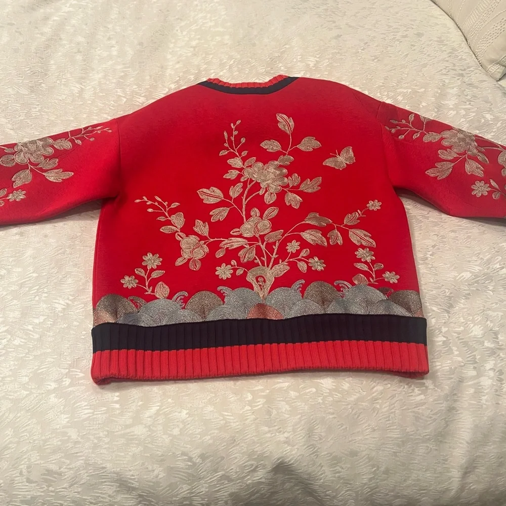 Gucci Floral Red Sweatshirt. Never worn. Size XS - Picture 4 of 5